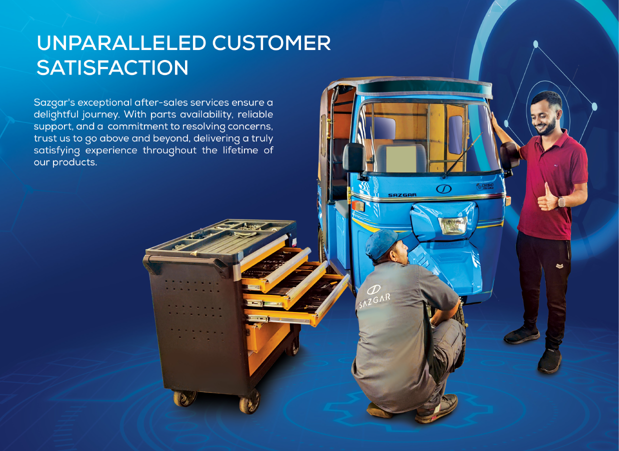 SAZGAR after-sales service and customer support